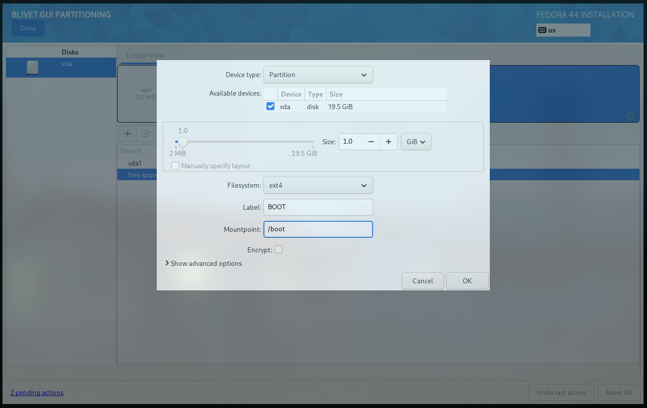 Boot Partition